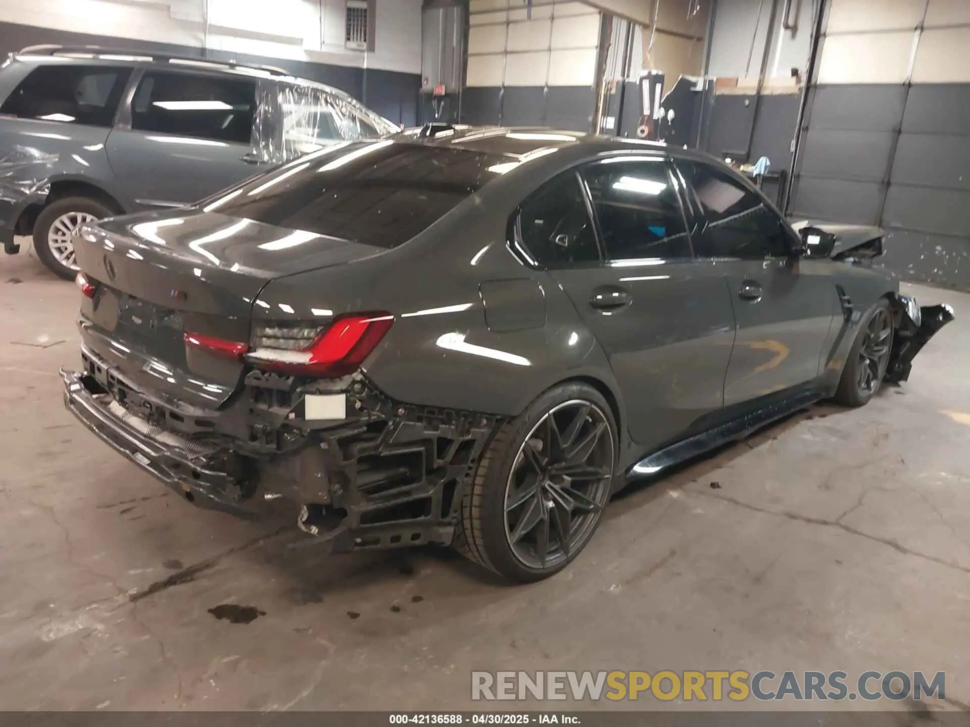 4 Photograph of a damaged car WBS43AY08PFP63435 BMW M3 2023