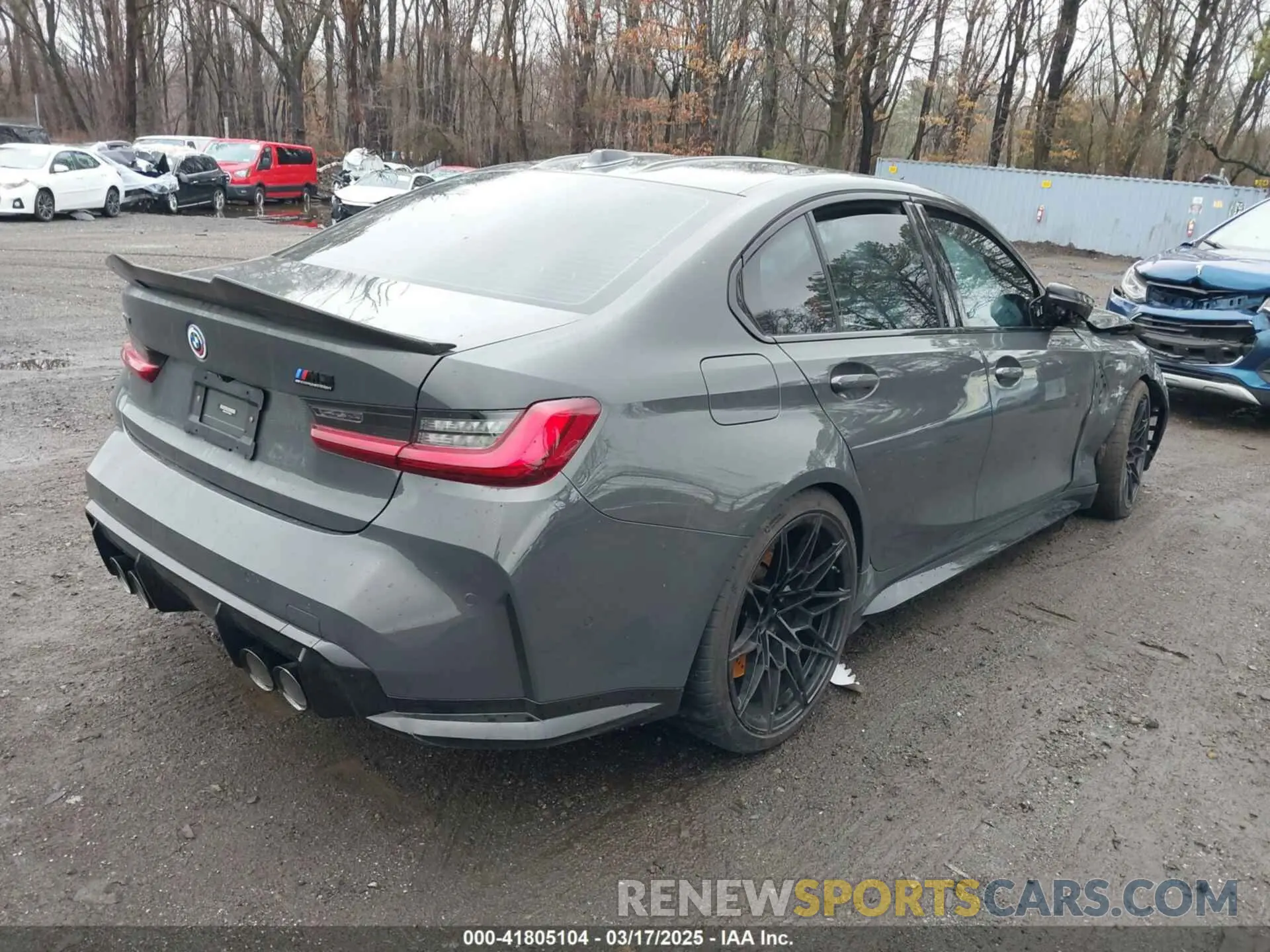 4 Photograph of a damaged car WBS43AY0XPFN86807 BMW M3 2023