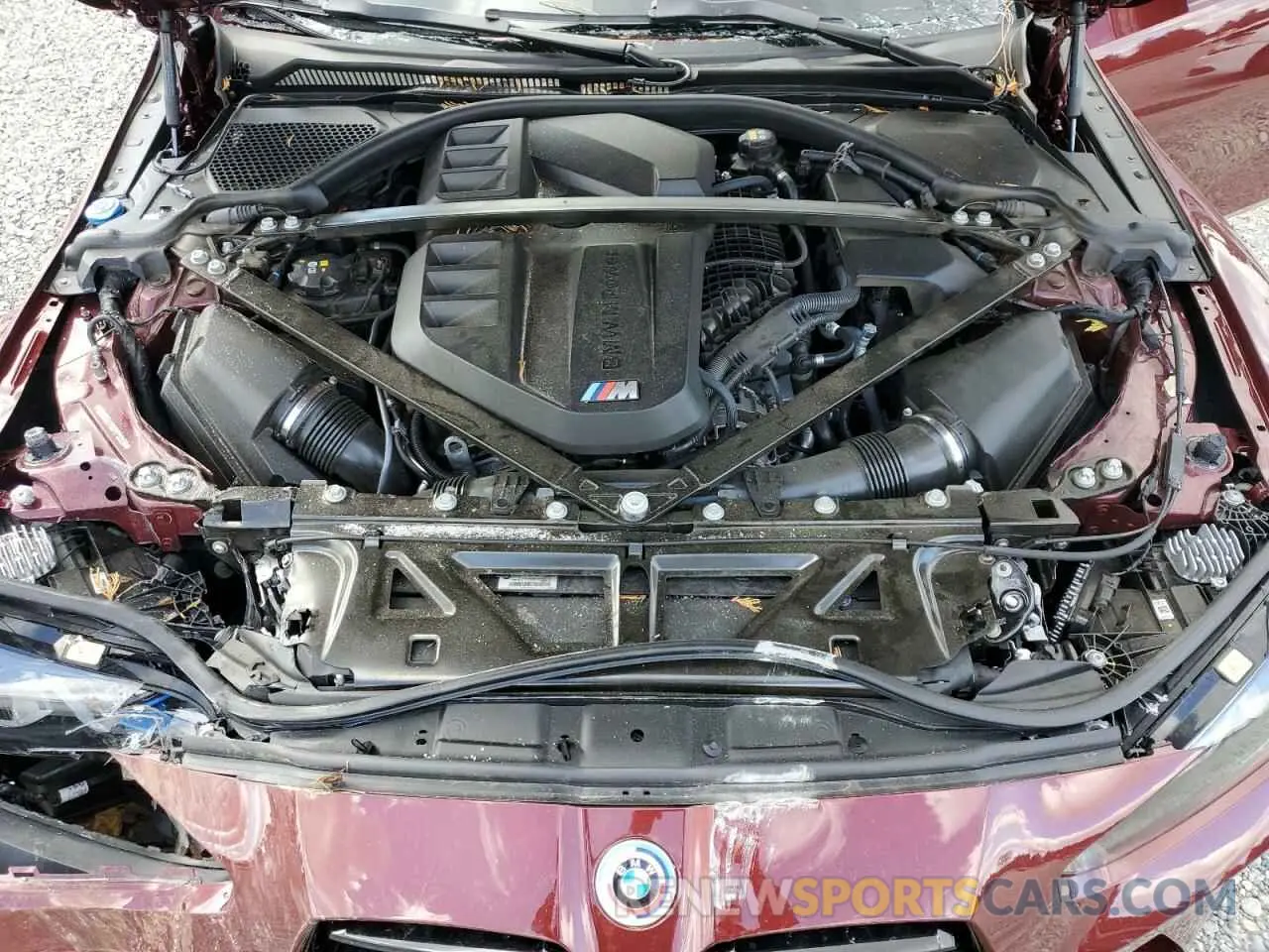 11 Photograph of a damaged car WBS43AY0XPFP12020 BMW M3 2023