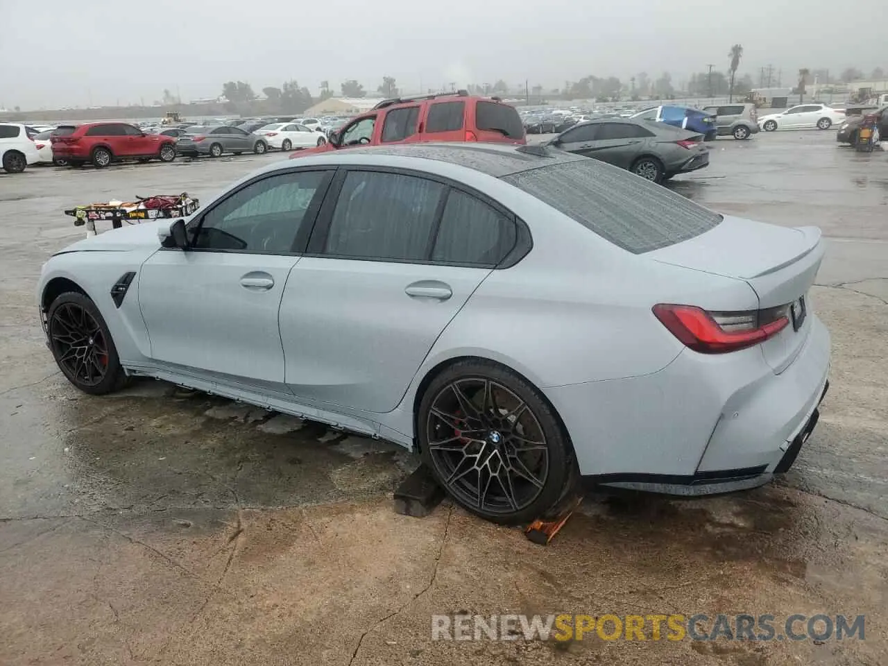 2 Photograph of a damaged car WBS53AY03PFN80285 BMW M3 2023