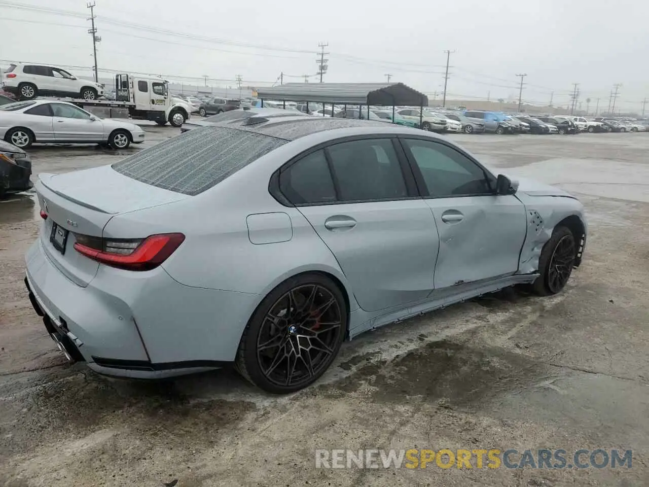 3 Photograph of a damaged car WBS53AY03PFN80285 BMW M3 2023