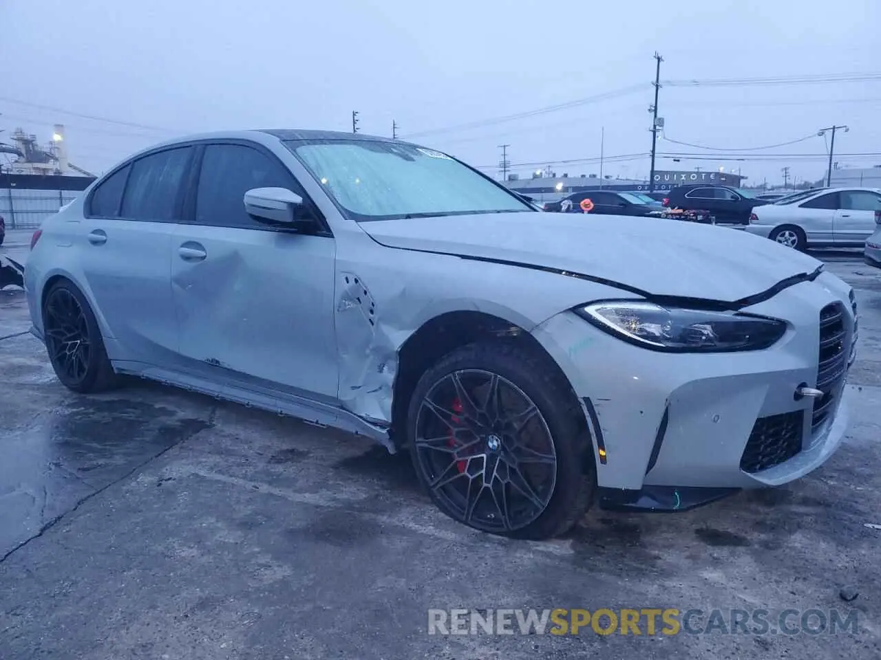 4 Photograph of a damaged car WBS53AY03PFN80285 BMW M3 2023