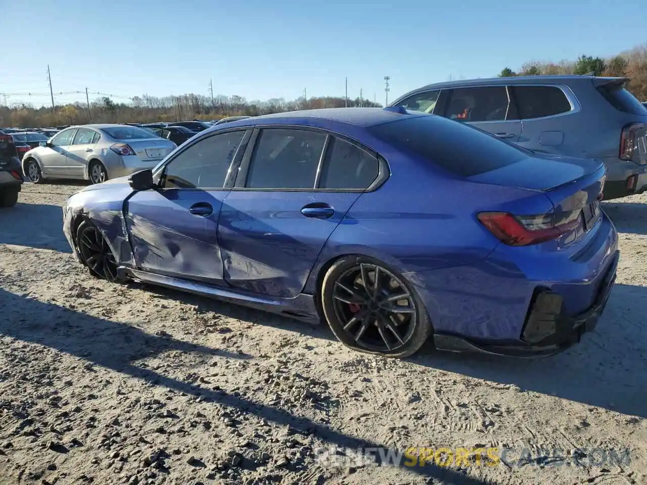 2 Photograph of a damaged car 3MW49FF00R8D93645 BMW M3 2024