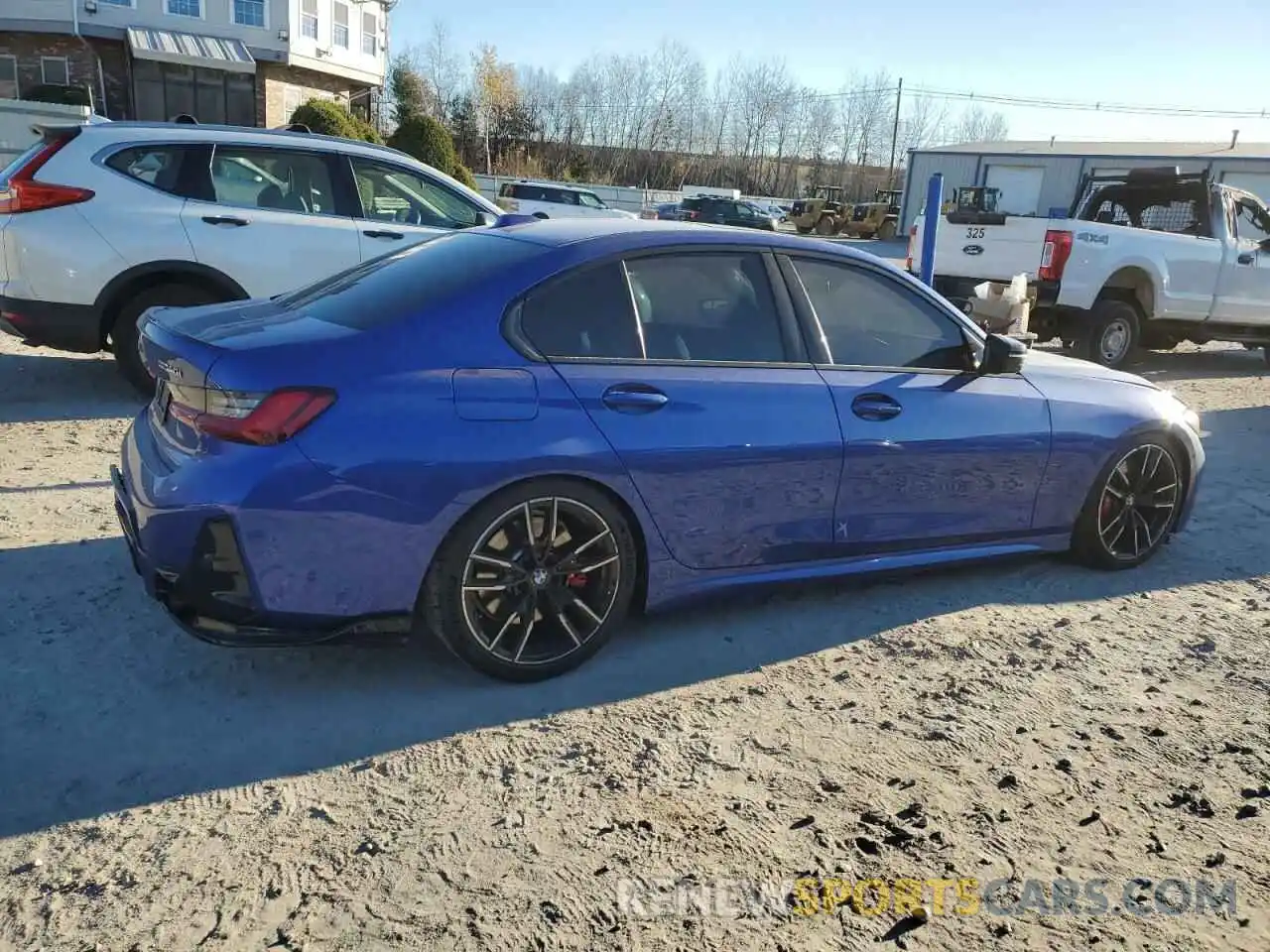 3 Photograph of a damaged car 3MW49FF00R8D93645 BMW M3 2024