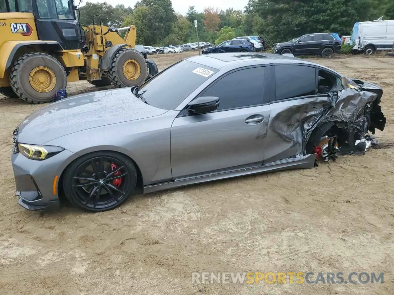 1 Photograph of a damaged car 3MW49FF02R8D85790 BMW M3 2024
