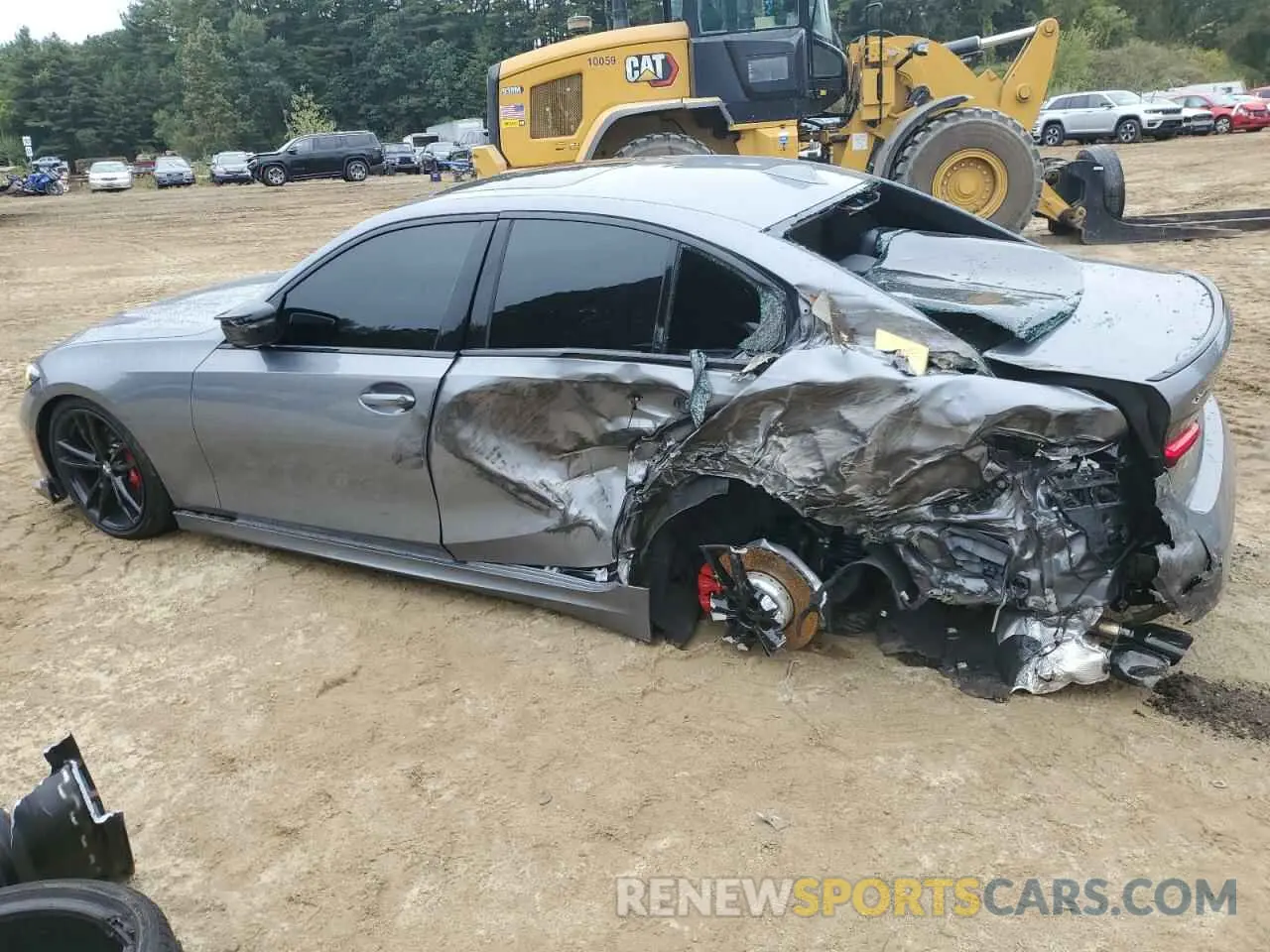2 Photograph of a damaged car 3MW49FF02R8D85790 BMW M3 2024