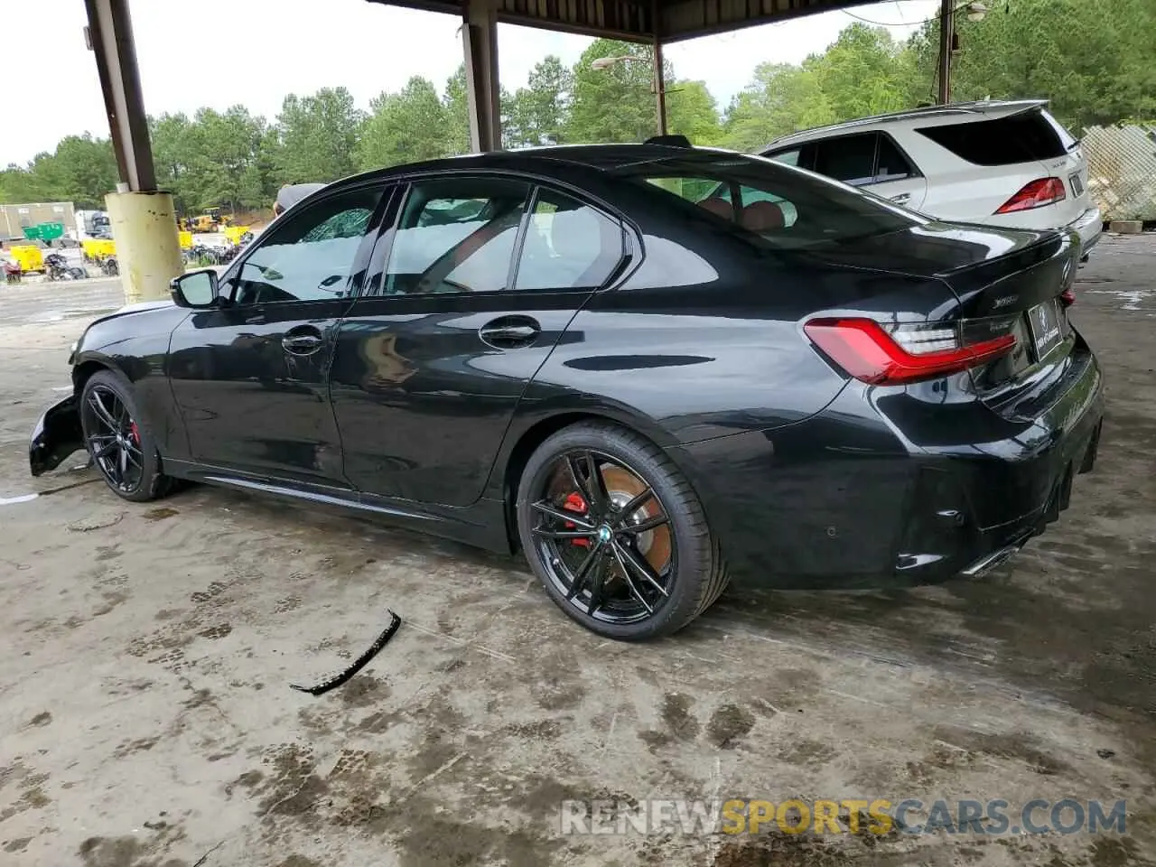2 Photograph of a damaged car 3MW49FF04R8D93003 BMW M3 2024