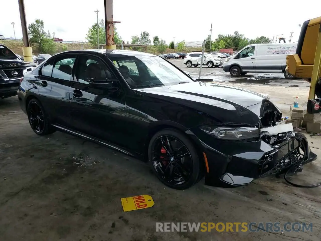 4 Photograph of a damaged car 3MW49FF04R8D93003 BMW M3 2024