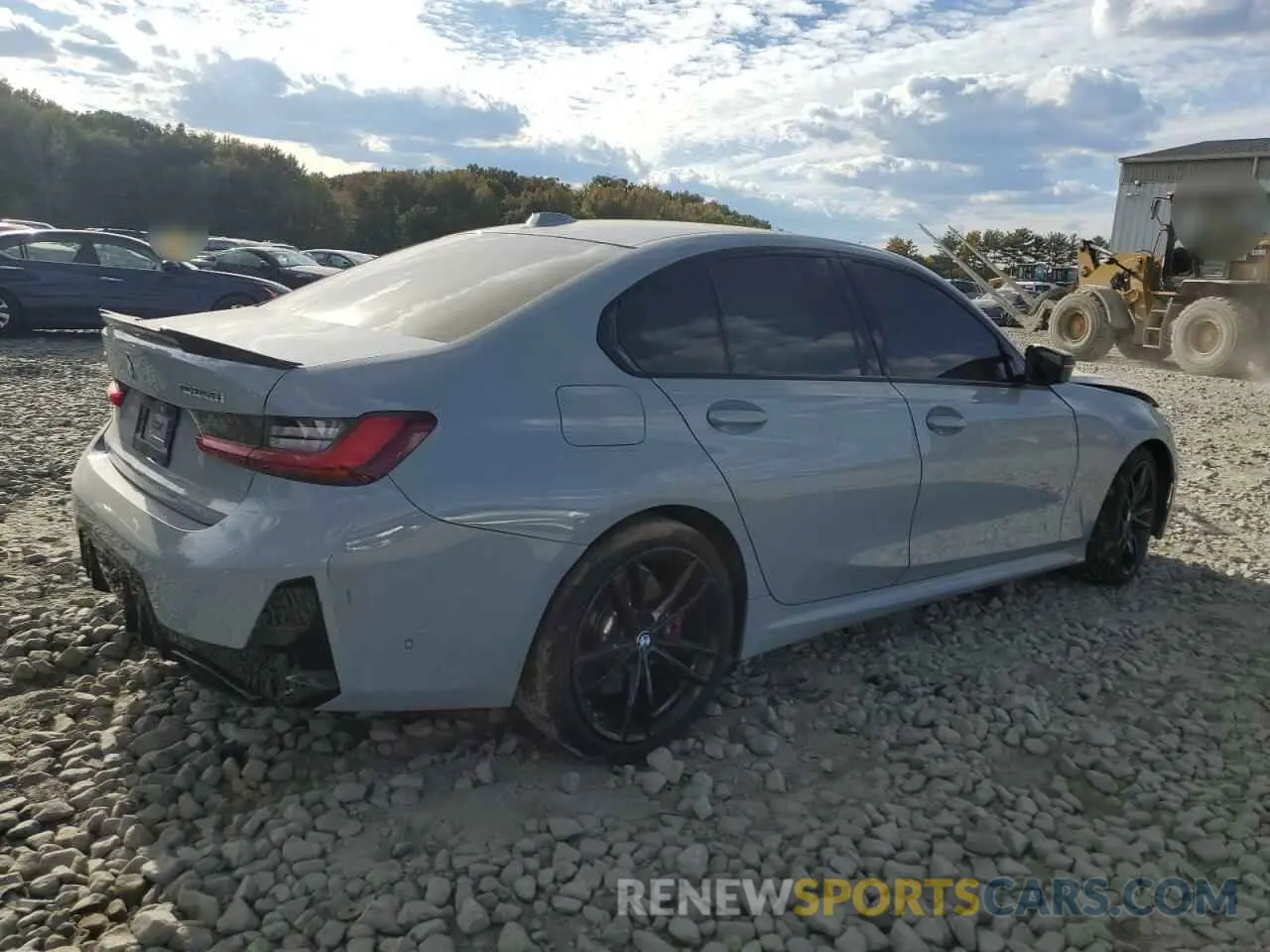 3 Photograph of a damaged car 3MW49FF07R8E09436 BMW M3 2024