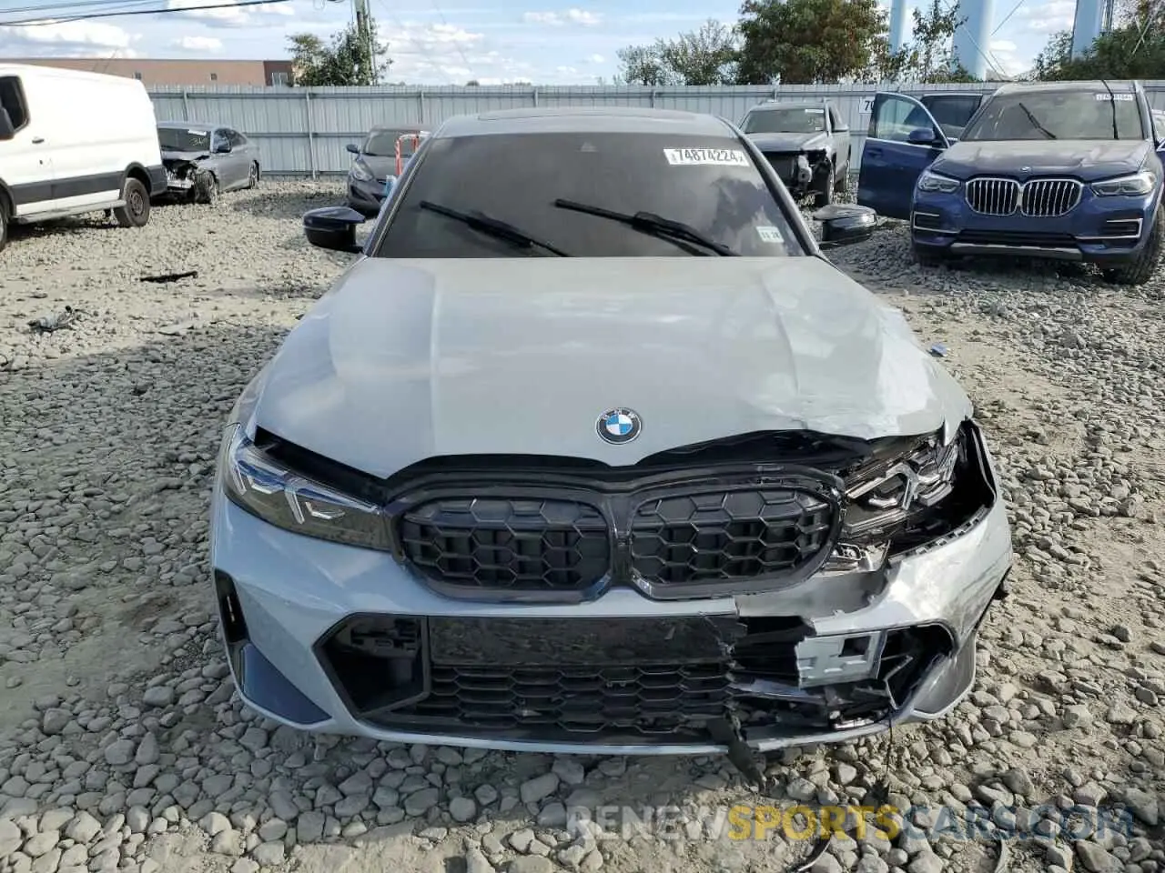 5 Photograph of a damaged car 3MW49FF07R8E09436 BMW M3 2024
