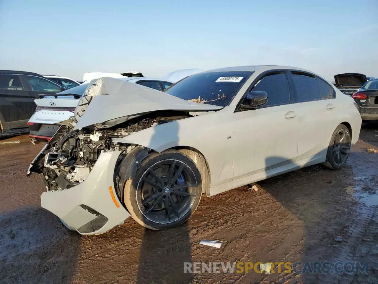 1 Photograph of a damaged car 3MW49FF08R8E53879 BMW M3 2024