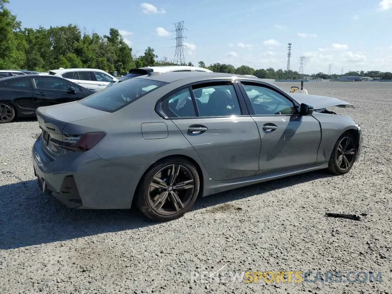 3 Photograph of a damaged car 3MW49FS01R8E07719 BMW M3 2024