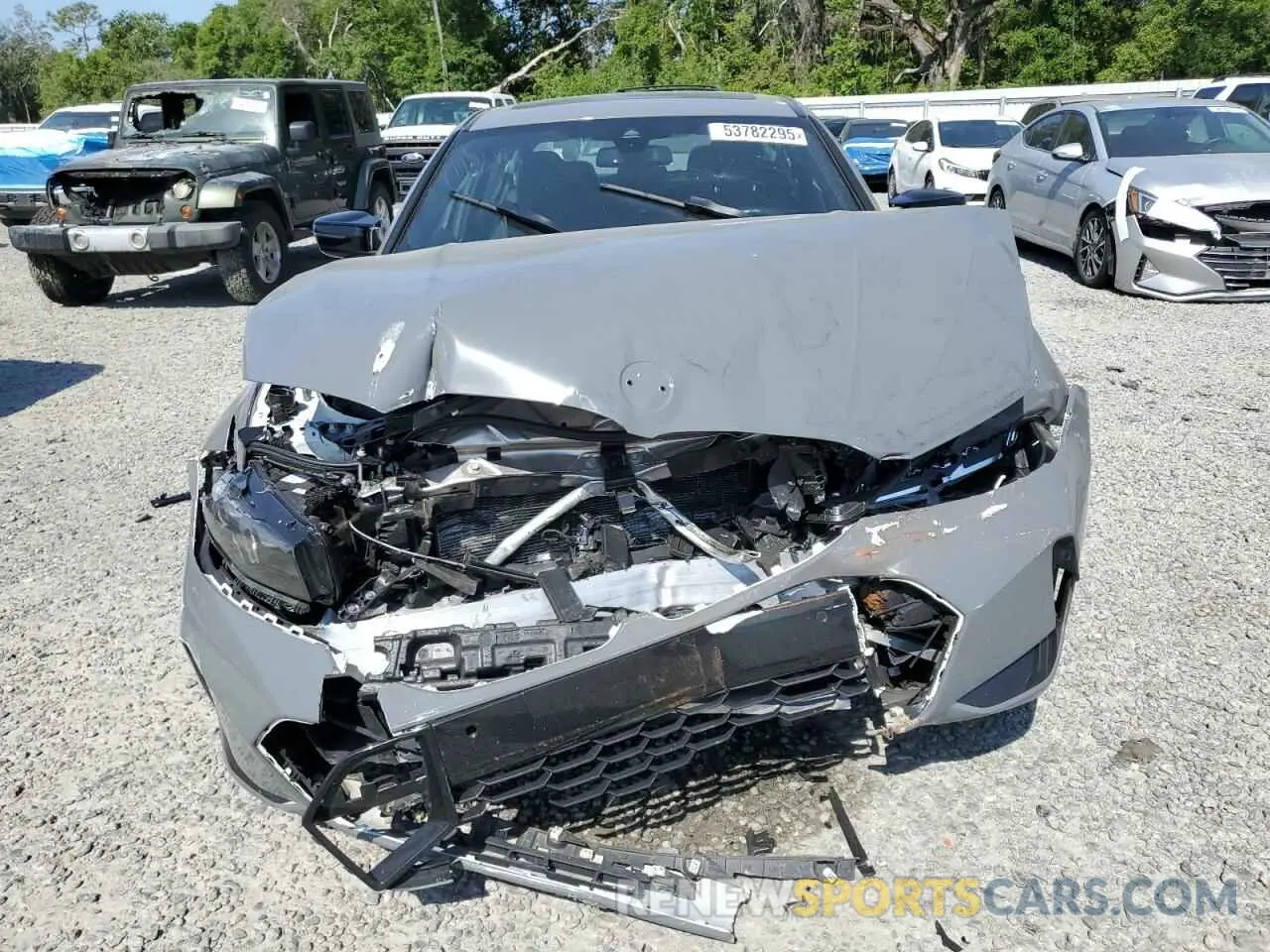 5 Photograph of a damaged car 3MW49FS01R8E07719 BMW M3 2024