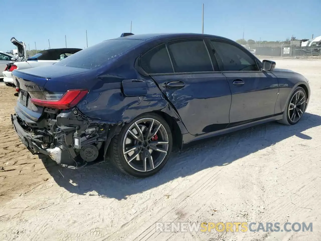 3 Photograph of a damaged car 3MW49FS05R8E12423 BMW M3 2024