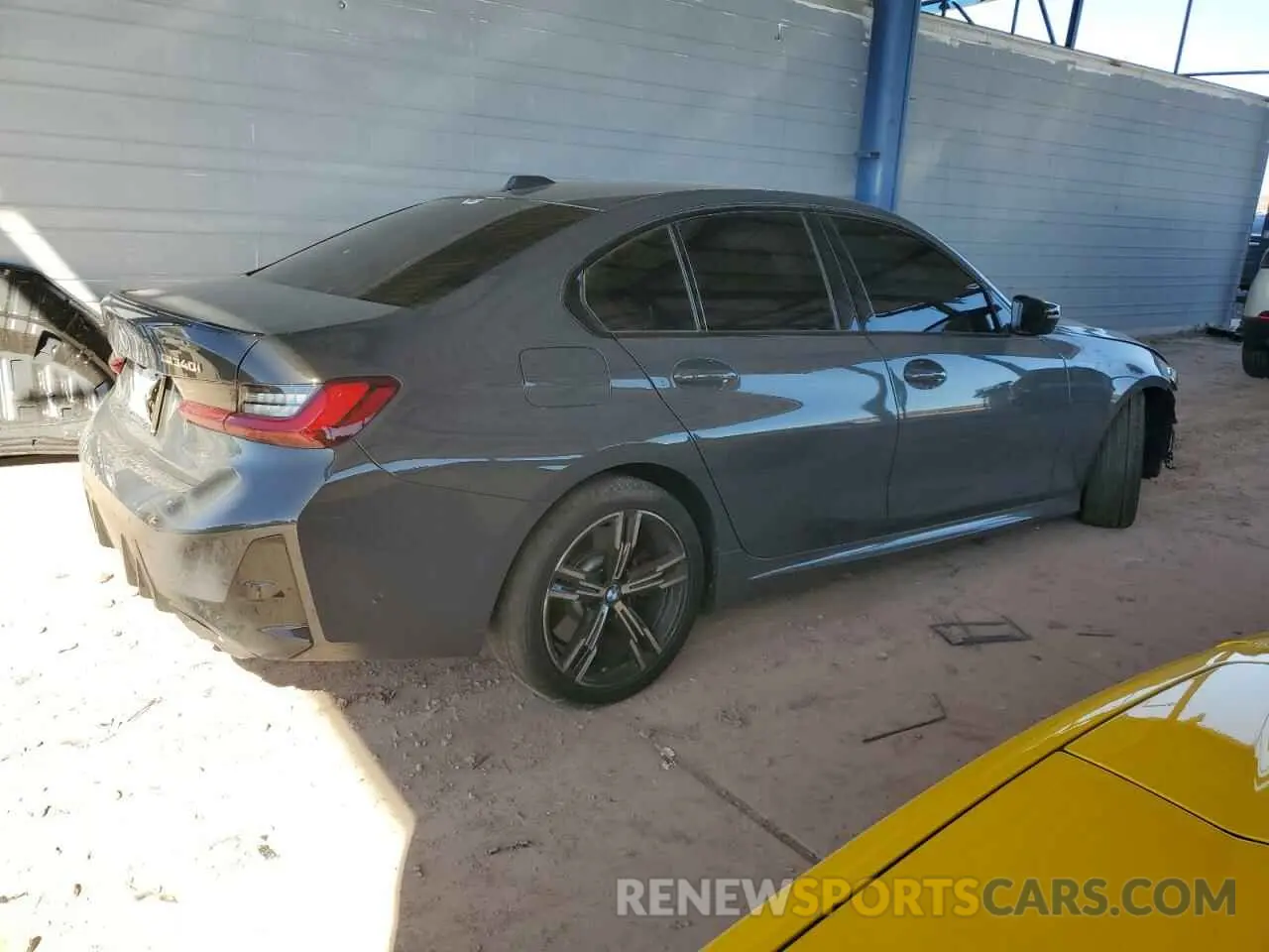 3 Photograph of a damaged car 3MW49FS05R8E84755 BMW M3 2024