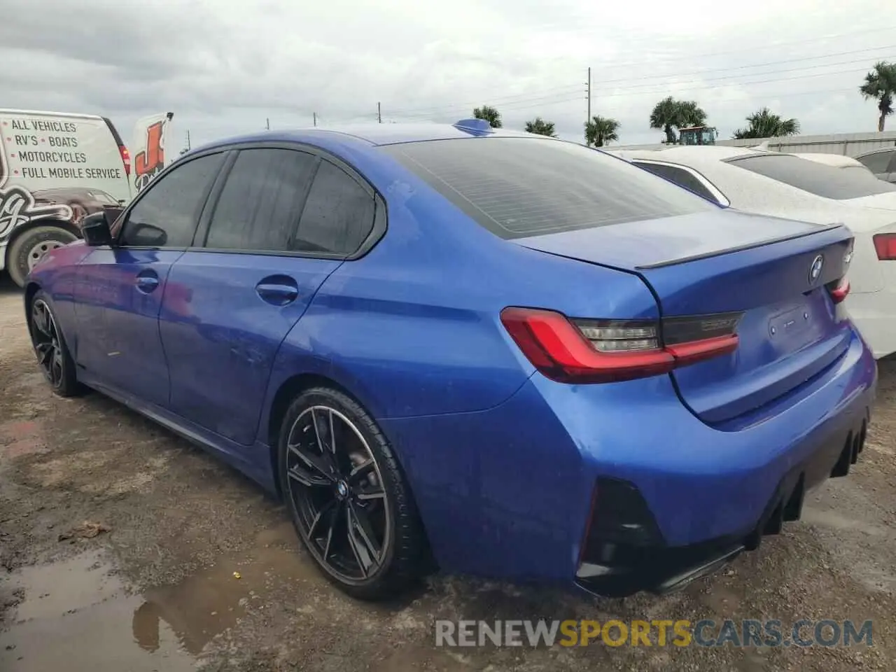 2 Photograph of a damaged car 3MW49FS06R8E18148 BMW M3 2024