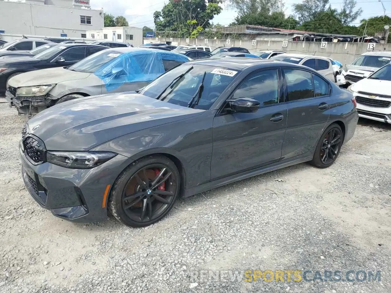 1 Photograph of a damaged car 3MW49FS08R8E86211 BMW M3 2024