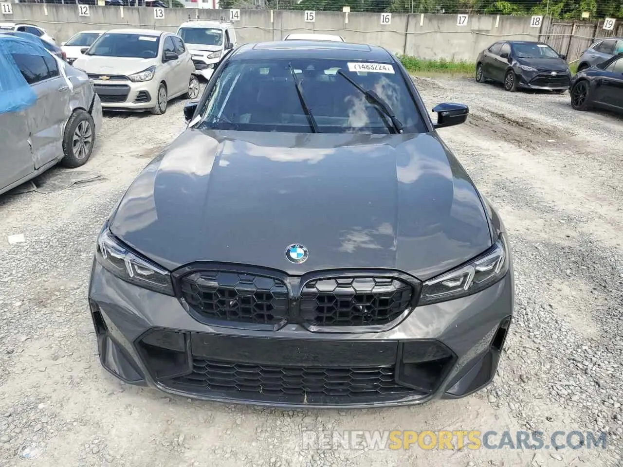 5 Photograph of a damaged car 3MW49FS08R8E86211 BMW M3 2024