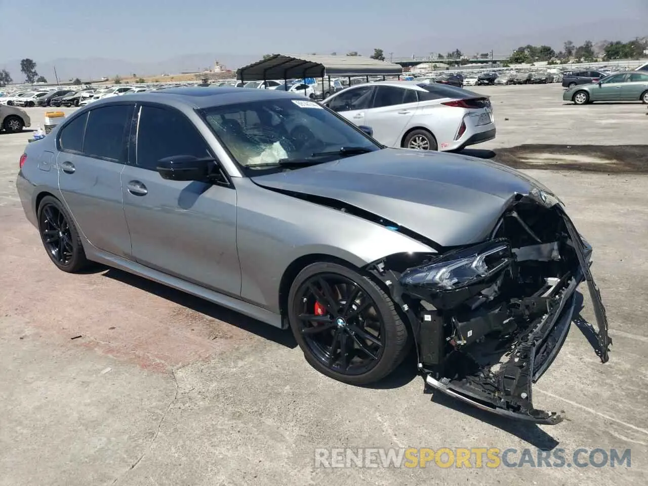 4 Photograph of a damaged car 3MW49FS09R8E16314 BMW M3 2024