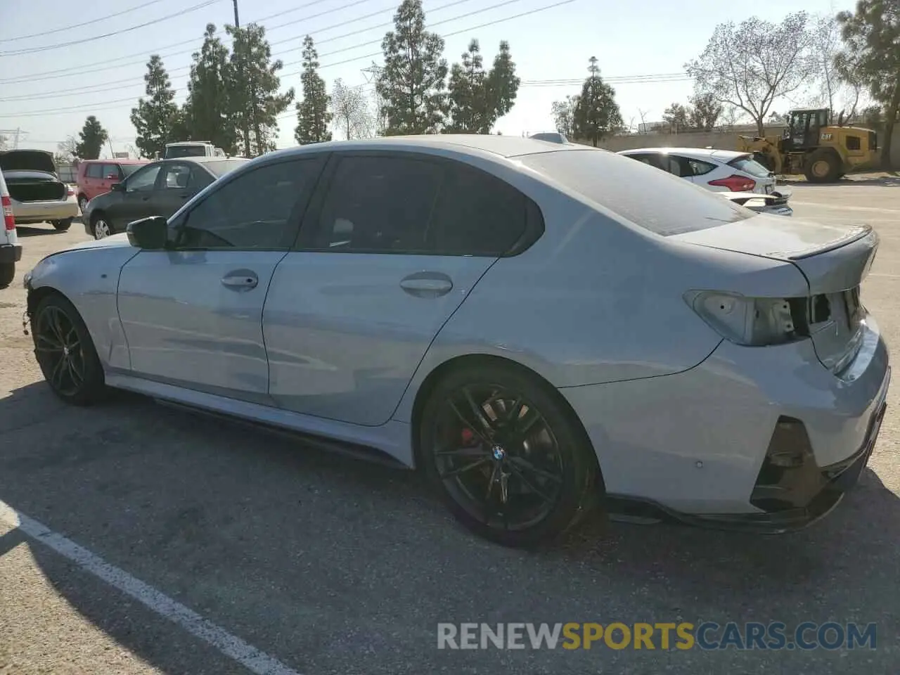2 Photograph of a damaged car 3MW49FS09R8E18287 BMW M3 2024