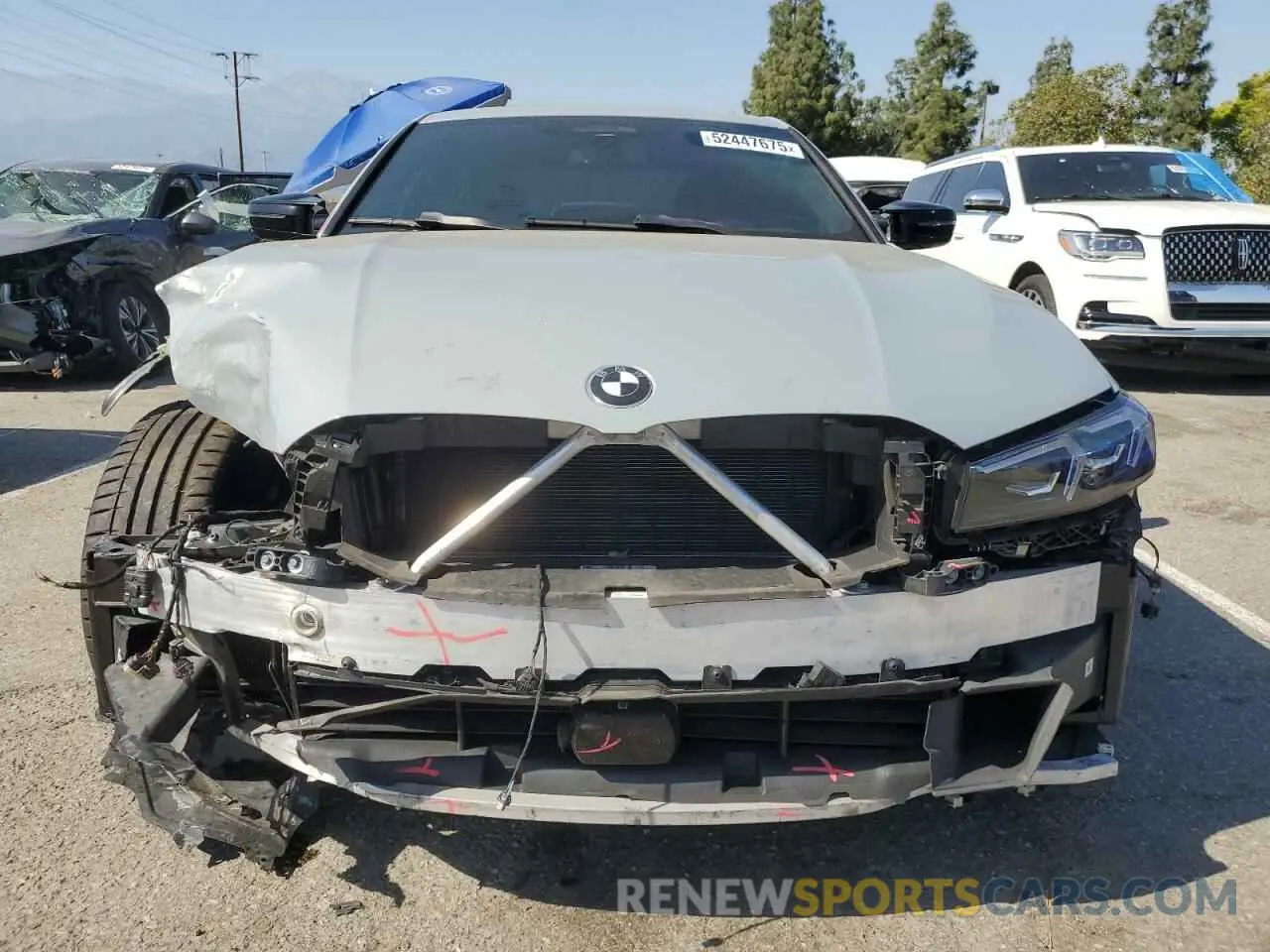 5 Photograph of a damaged car 3MW49FS09R8E18287 BMW M3 2024