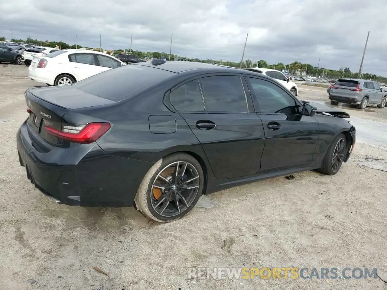 3 Photograph of a damaged car 3MW49FS09R8E21528 BMW M3 2024