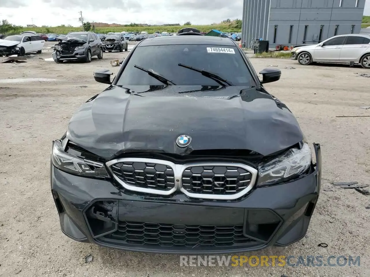 5 Photograph of a damaged car 3MW49FS09R8E21528 BMW M3 2024