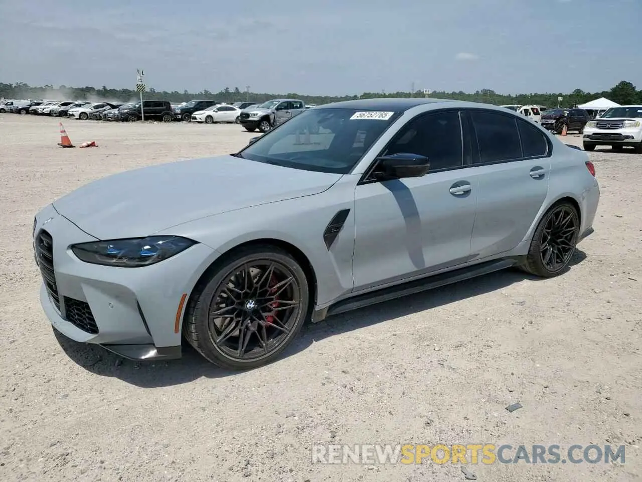 1 Photograph of a damaged car WBS33AY04RFT55173 BMW M3 2024