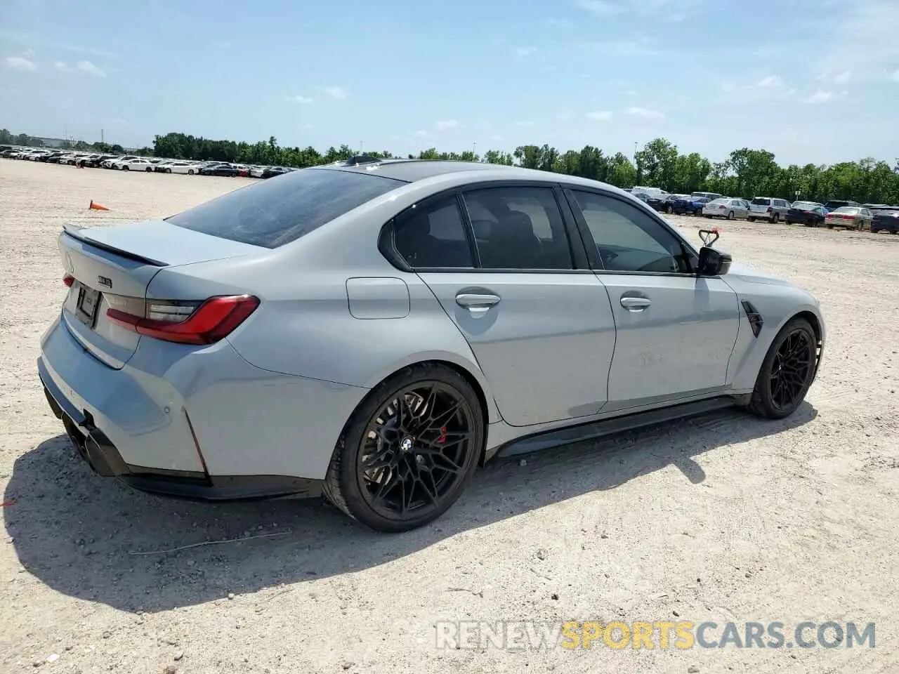 3 Photograph of a damaged car WBS33AY04RFT55173 BMW M3 2024