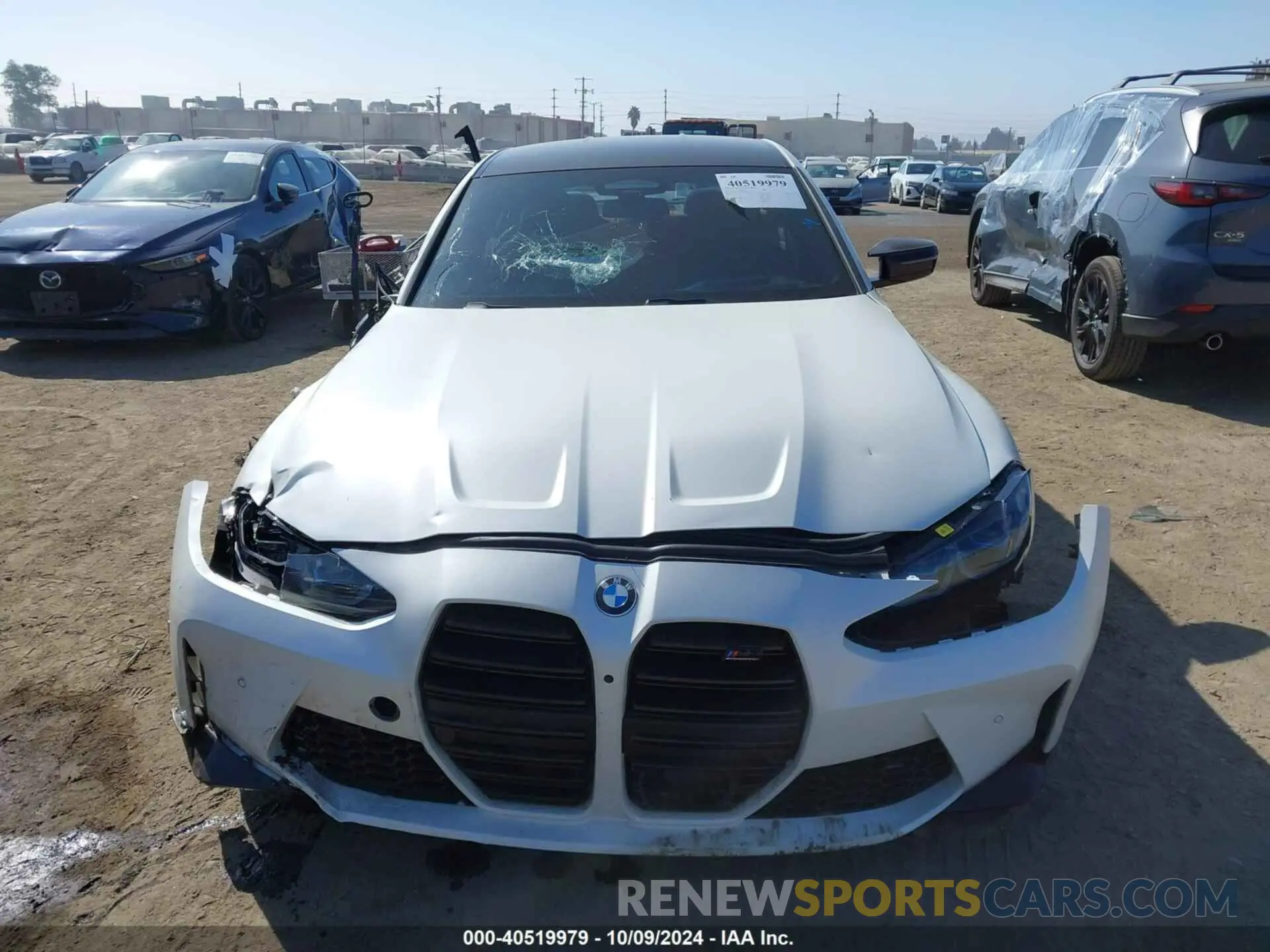 12 Photograph of a damaged car WBS43AY00RFS39716 BMW M3 2024