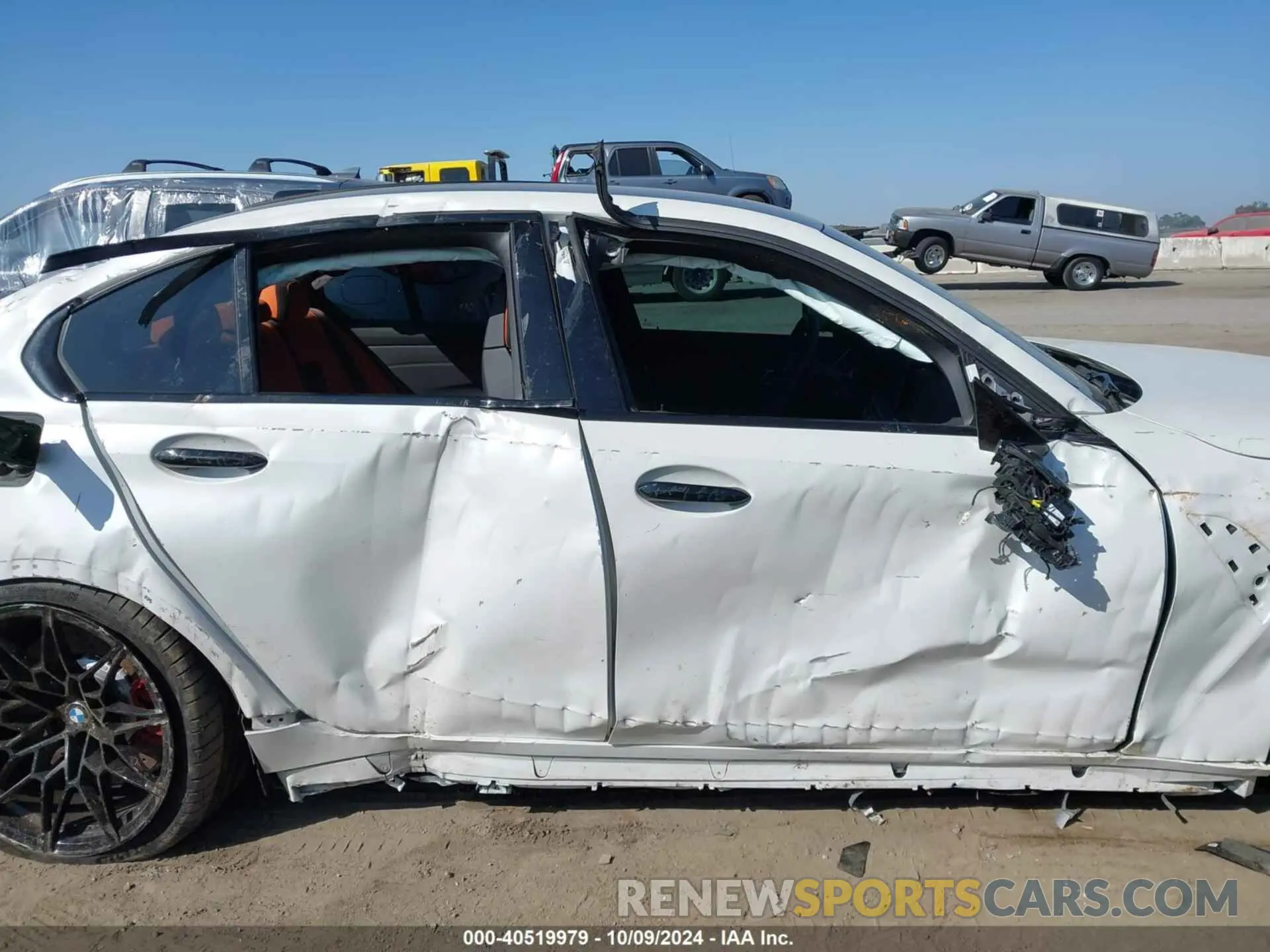 13 Photograph of a damaged car WBS43AY00RFS39716 BMW M3 2024