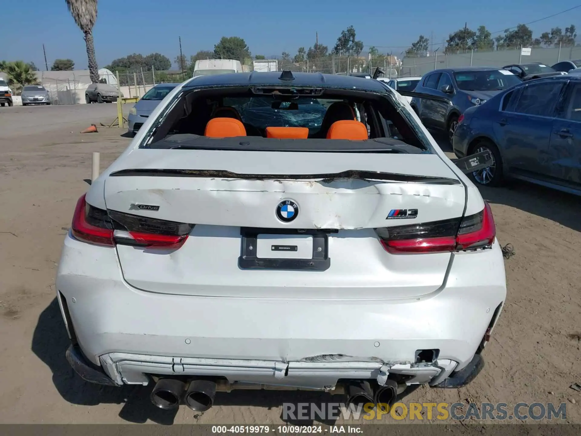 16 Photograph of a damaged car WBS43AY00RFS39716 BMW M3 2024