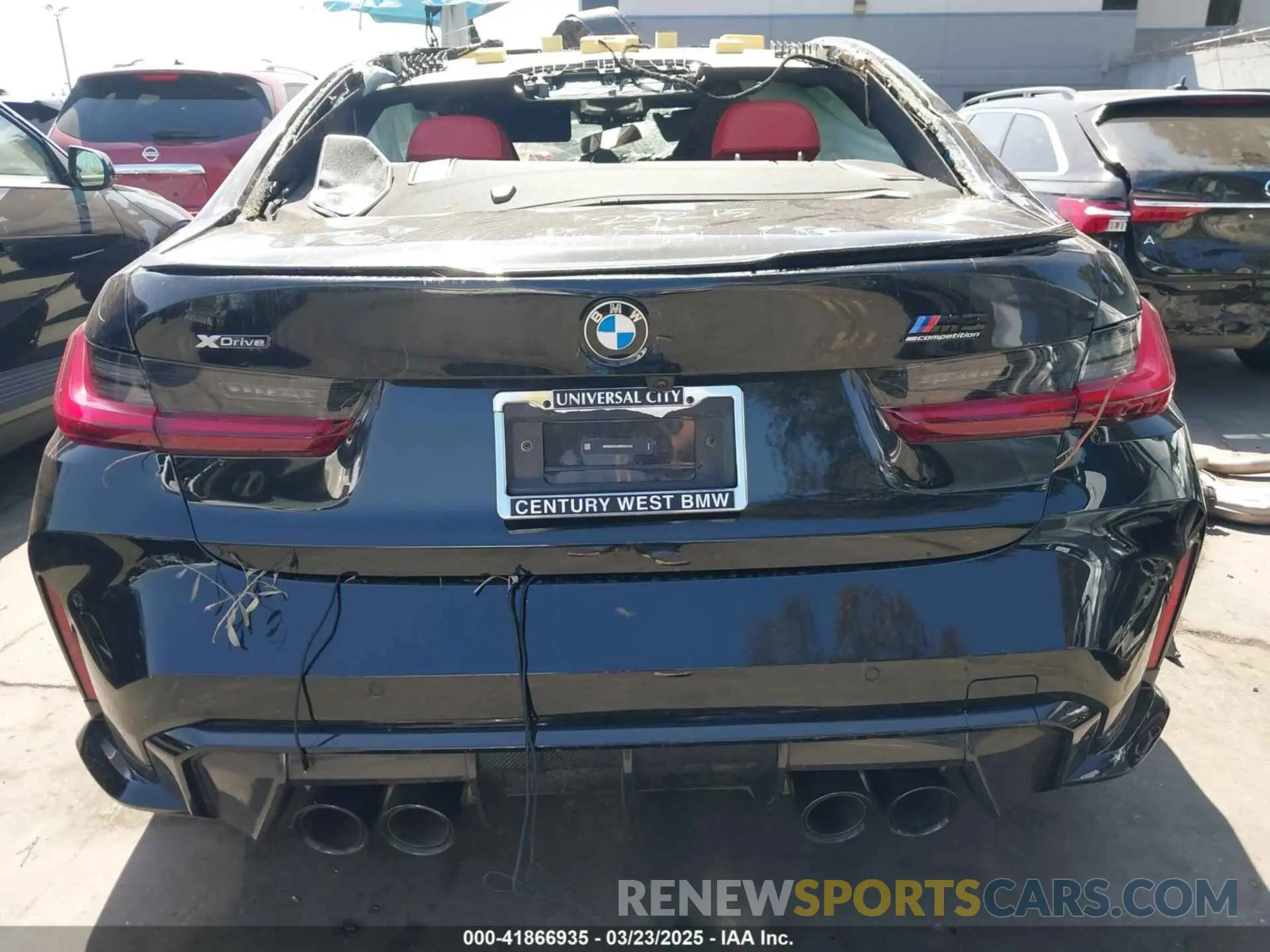 16 Photograph of a damaged car WBS43AY02RFS39104 BMW M3 2024