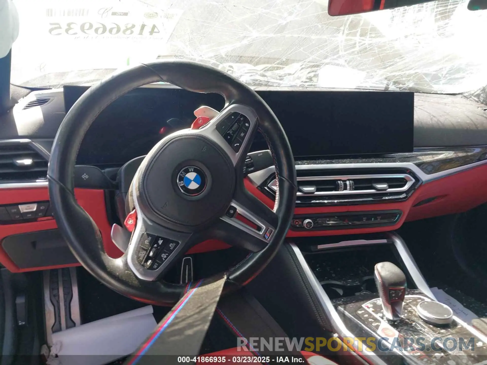 18 Photograph of a damaged car WBS43AY02RFS39104 BMW M3 2024
