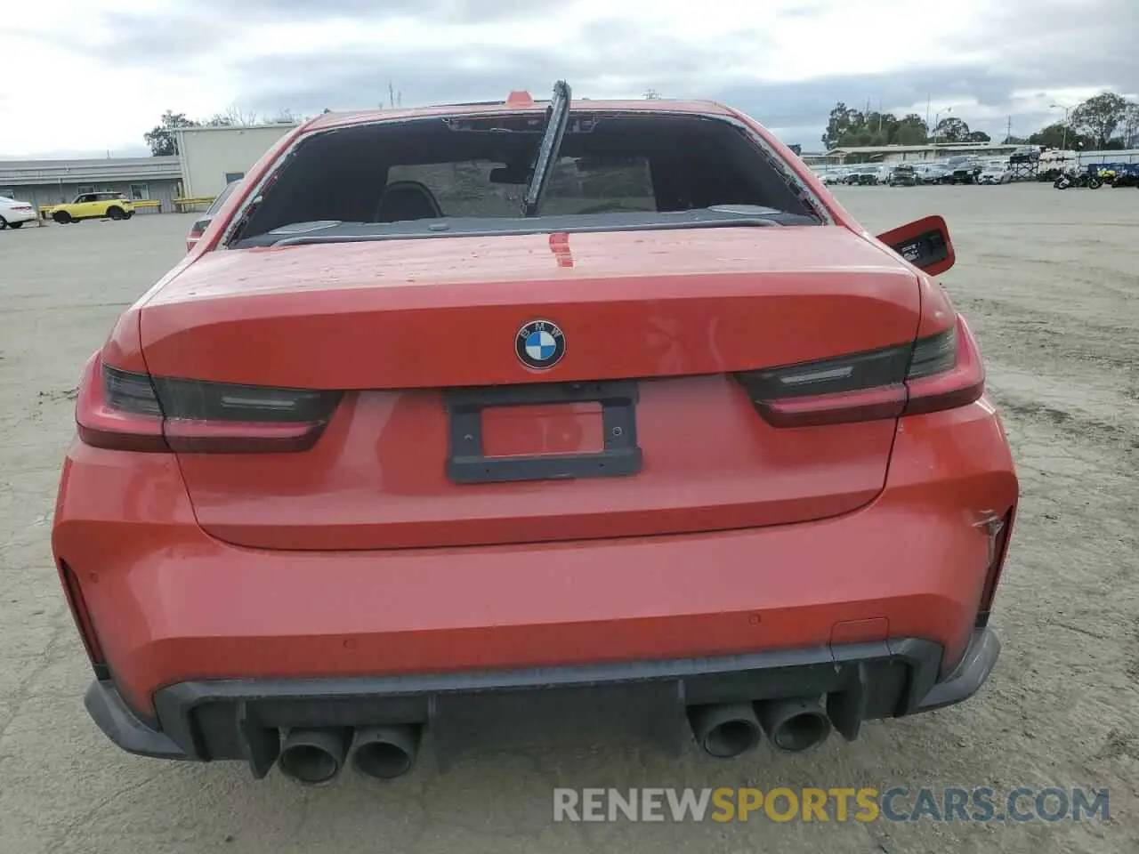 6 Photograph of a damaged car WBS43AY02RFT07448 BMW M3 2024