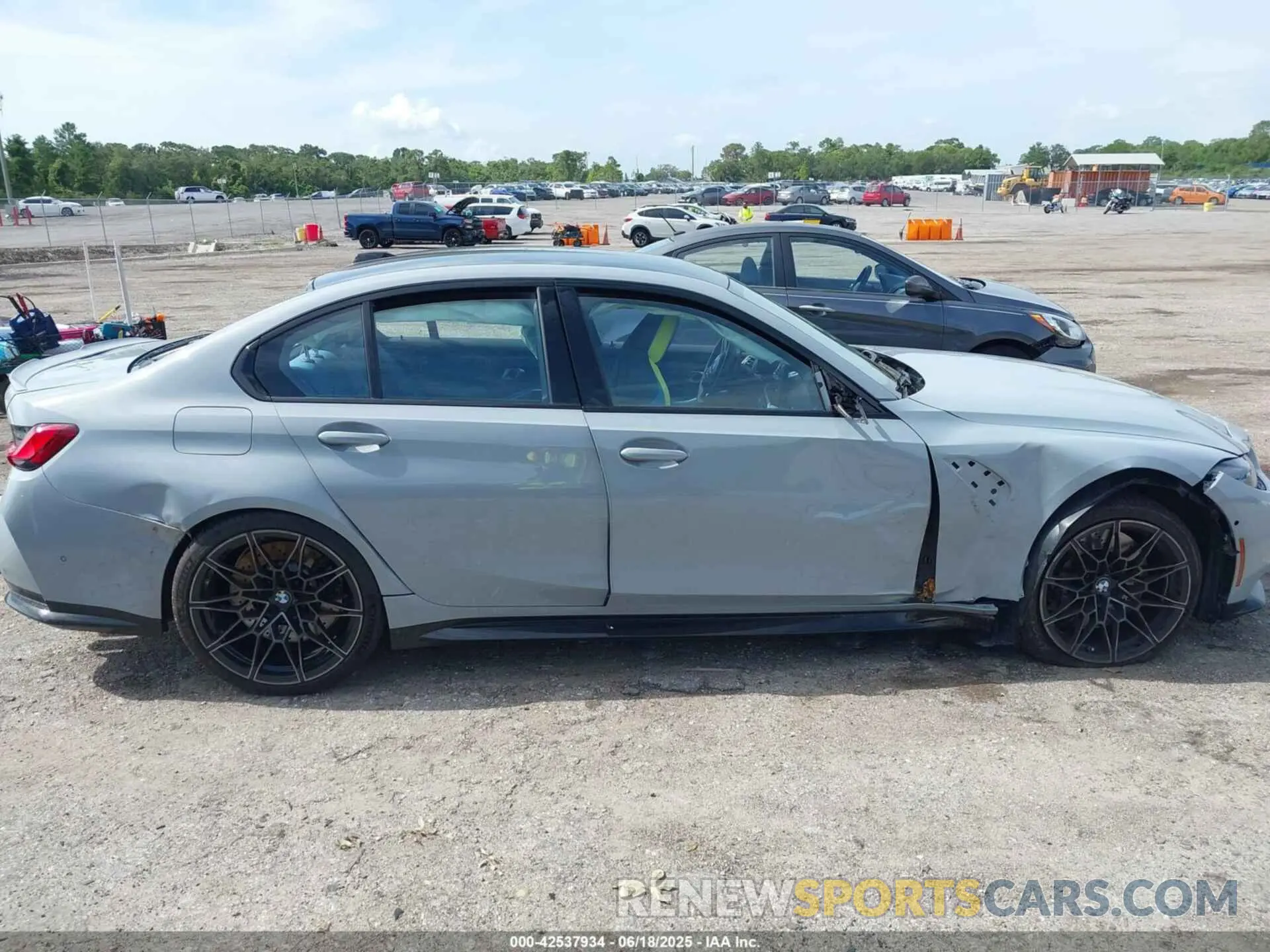 12 Photograph of a damaged car WBS43AY03RFS40486 BMW M3 2024