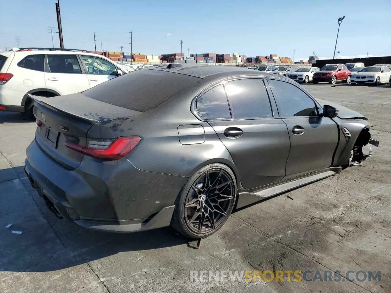 3 Photograph of a damaged car WBS43AY03RFT04493 BMW M3 2024