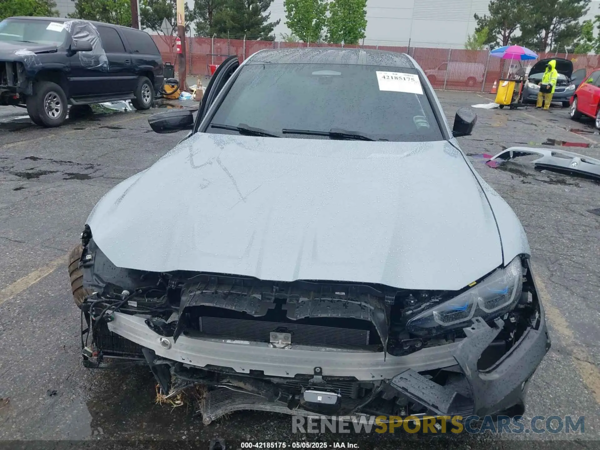 12 Photograph of a damaged car WBS43AY03RFT56948 BMW M3 2024