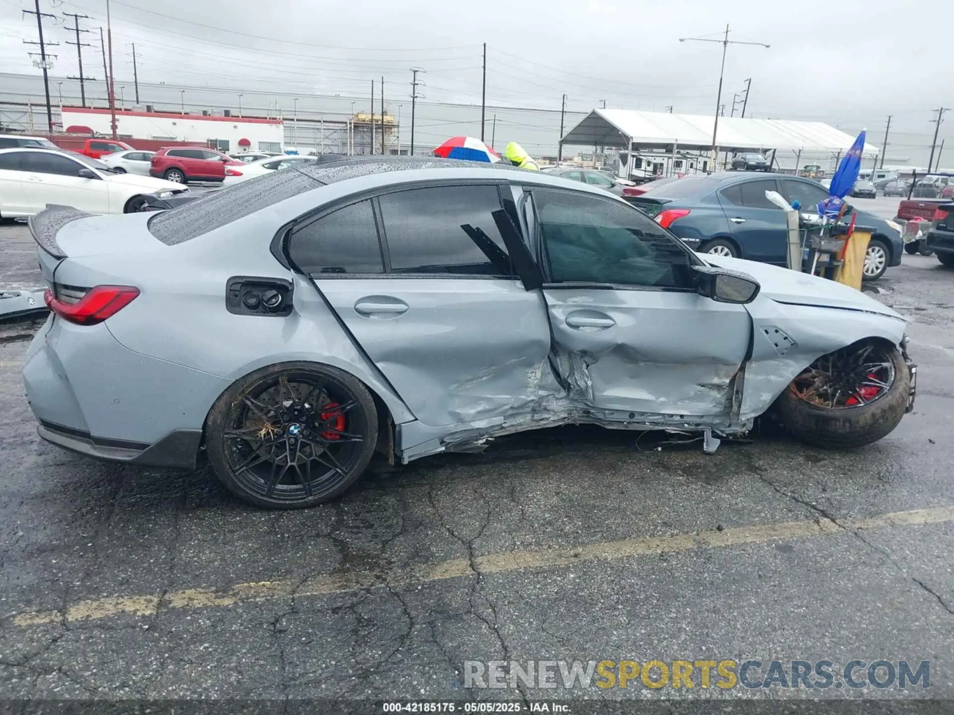 13 Photograph of a damaged car WBS43AY03RFT56948 BMW M3 2024