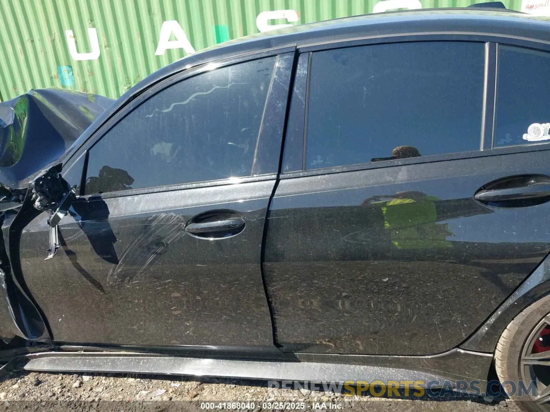 14 Photograph of a damaged car WBS43AY04RFT17592 BMW M3 2024