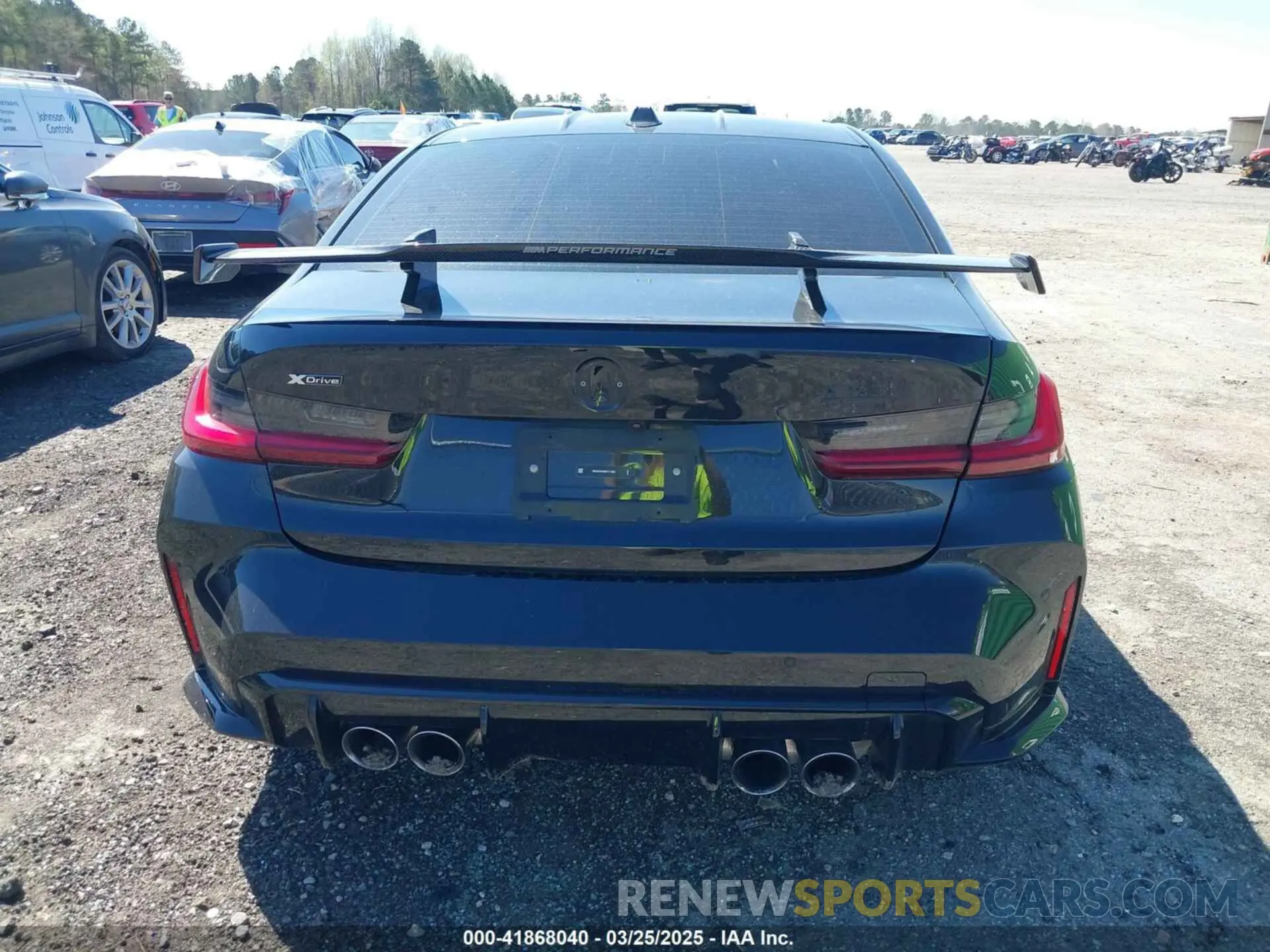 16 Photograph of a damaged car WBS43AY04RFT17592 BMW M3 2024