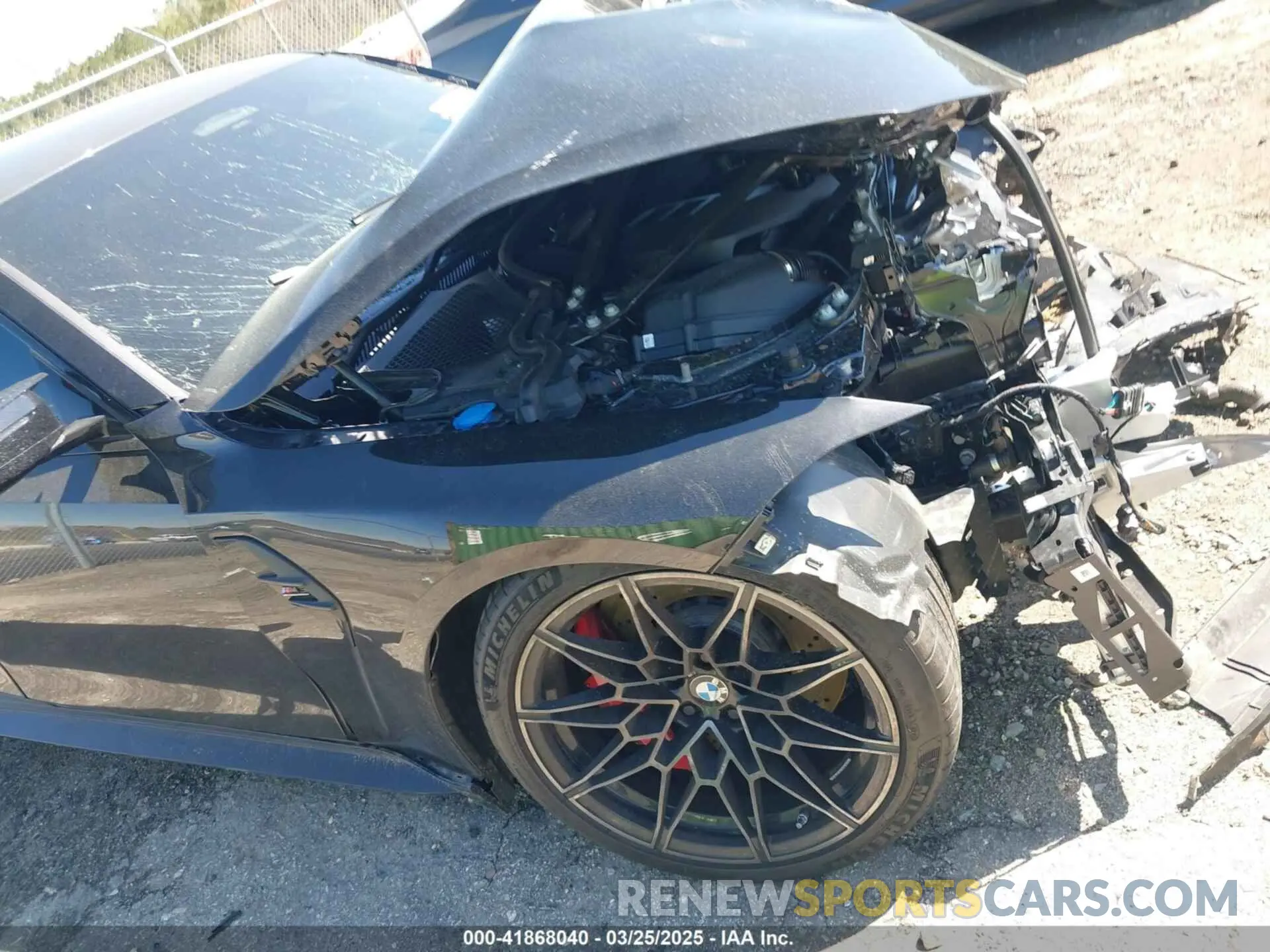 18 Photograph of a damaged car WBS43AY04RFT17592 BMW M3 2024