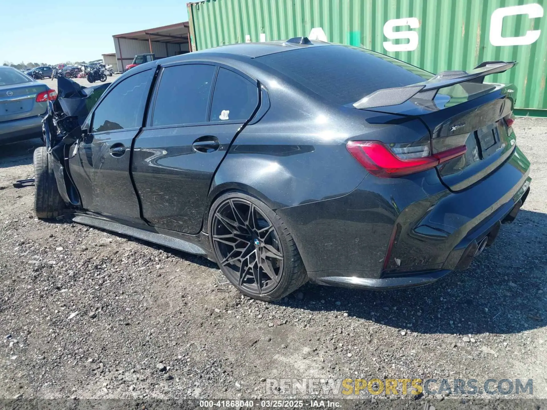 3 Photograph of a damaged car WBS43AY04RFT17592 BMW M3 2024