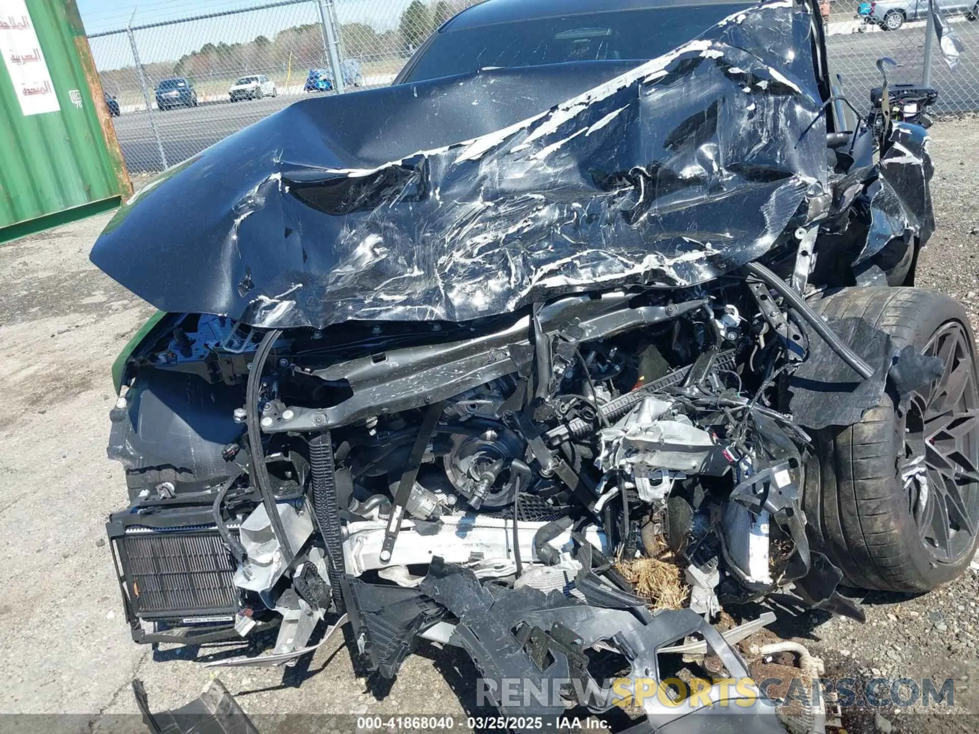6 Photograph of a damaged car WBS43AY04RFT17592 BMW M3 2024