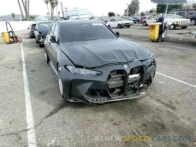 10 Photograph of a damaged car WBS43AY04RFT37132 BMW M3 2024