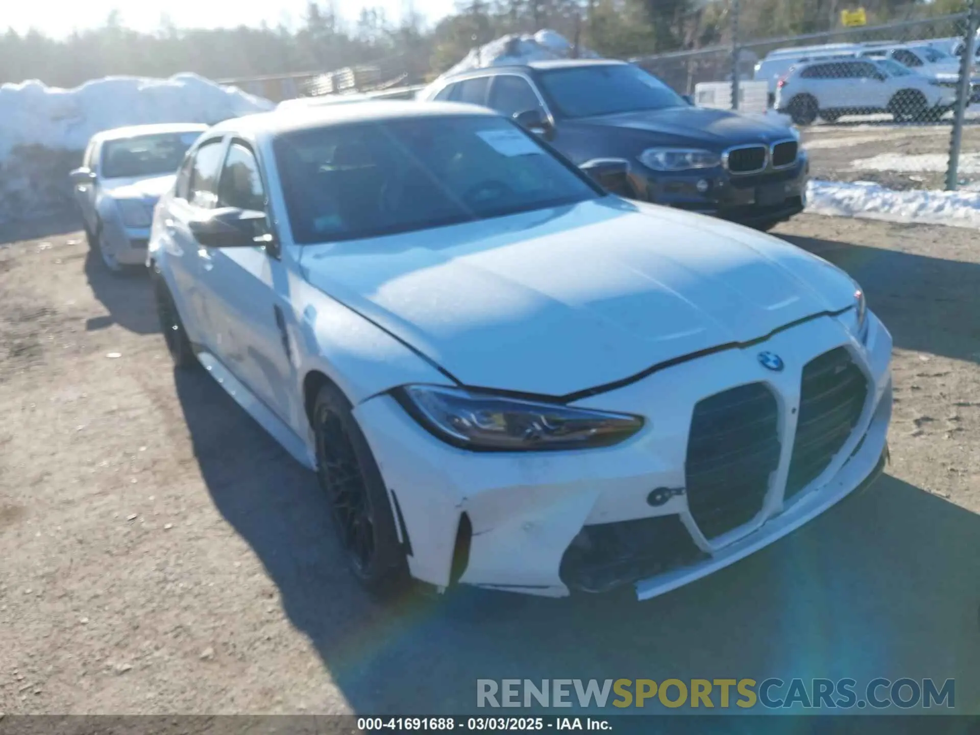 13 Photograph of a damaged car WBS43AY04RFT49362 BMW M3 2024