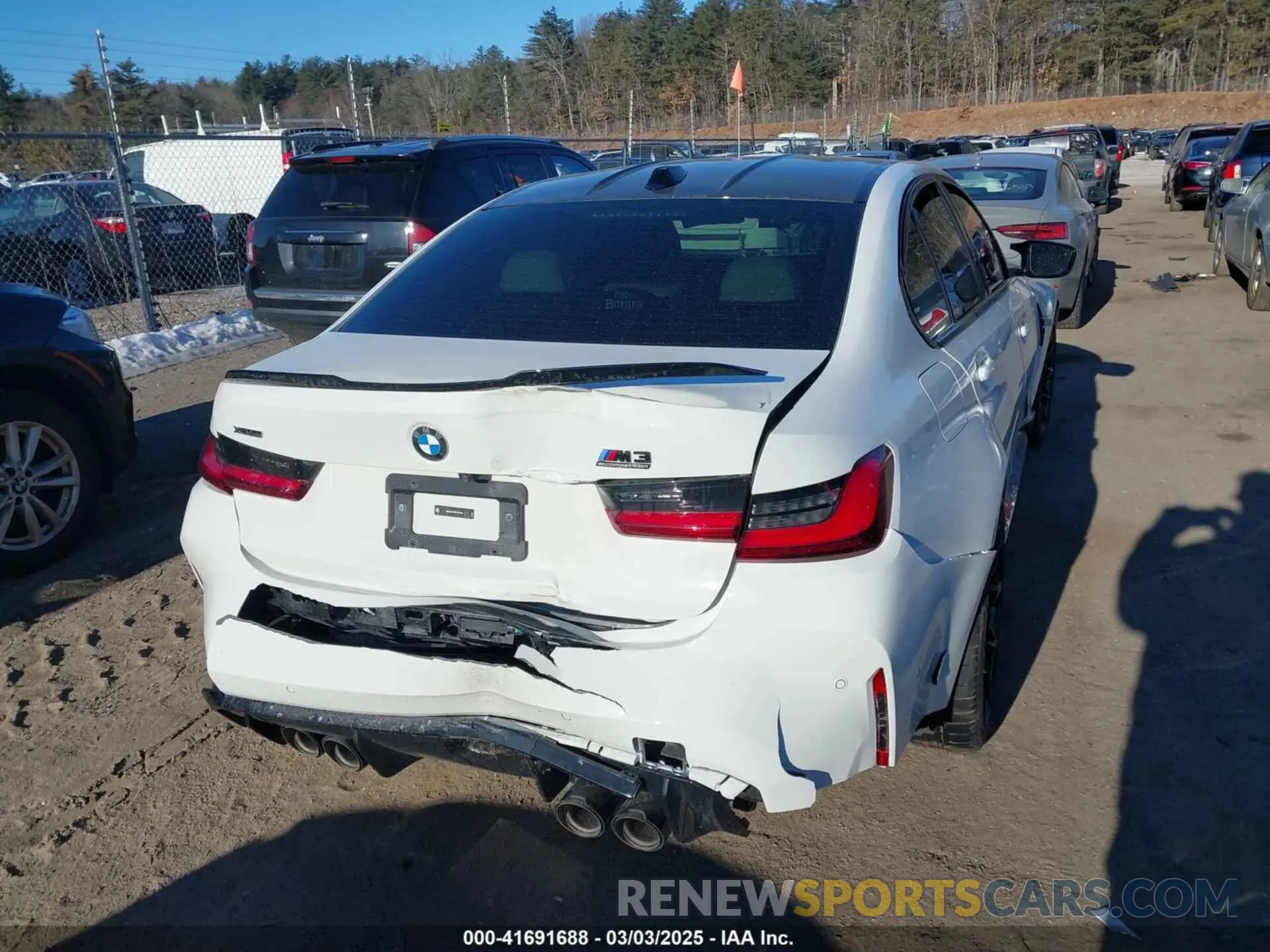 16 Photograph of a damaged car WBS43AY04RFT49362 BMW M3 2024