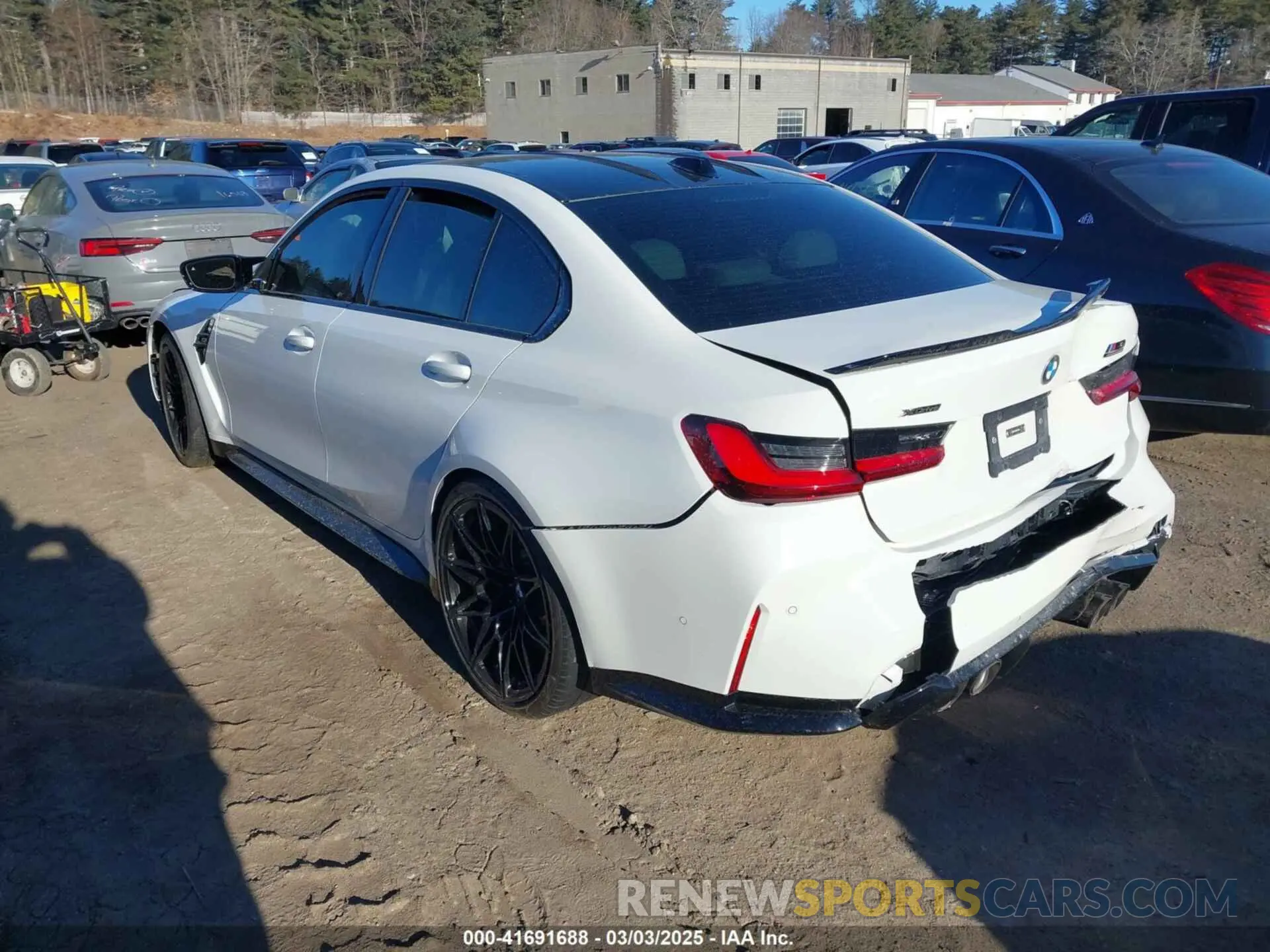 3 Photograph of a damaged car WBS43AY04RFT49362 BMW M3 2024