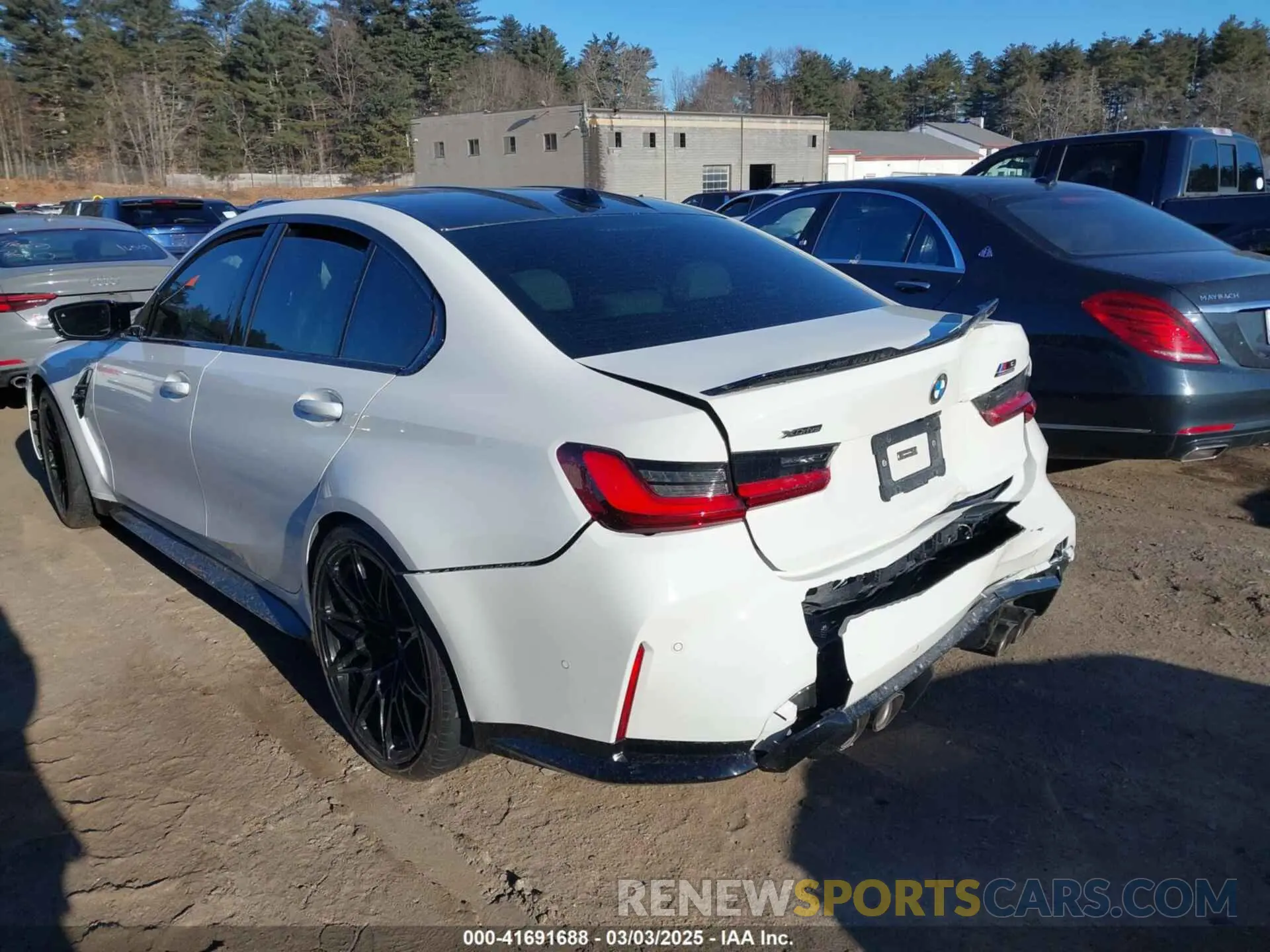 6 Photograph of a damaged car WBS43AY04RFT49362 BMW M3 2024