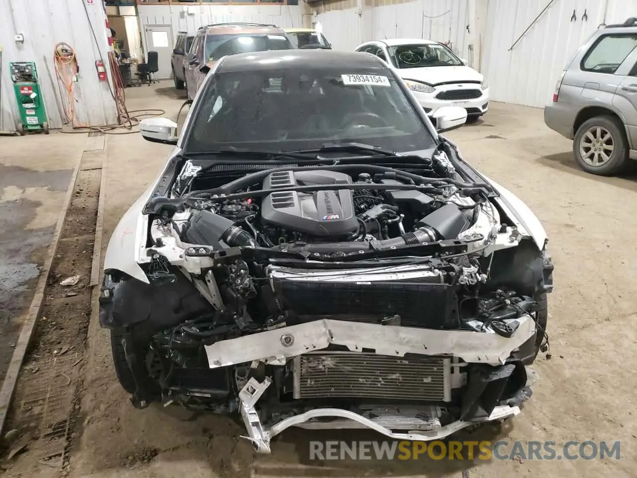 5 Photograph of a damaged car WBS43AY06RFR56699 BMW M3 2024